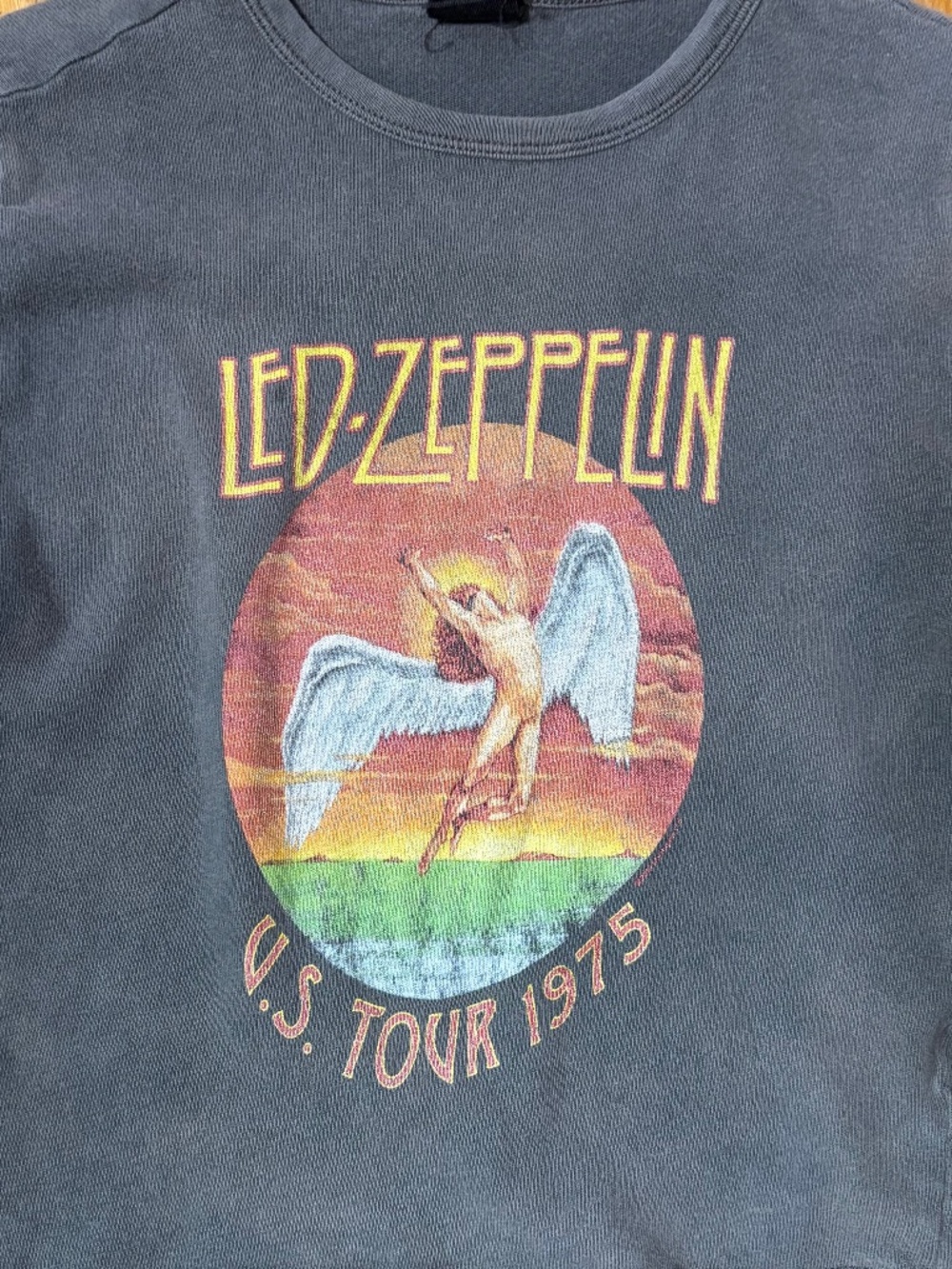 Led Zeppelin baby t shirt crop top
